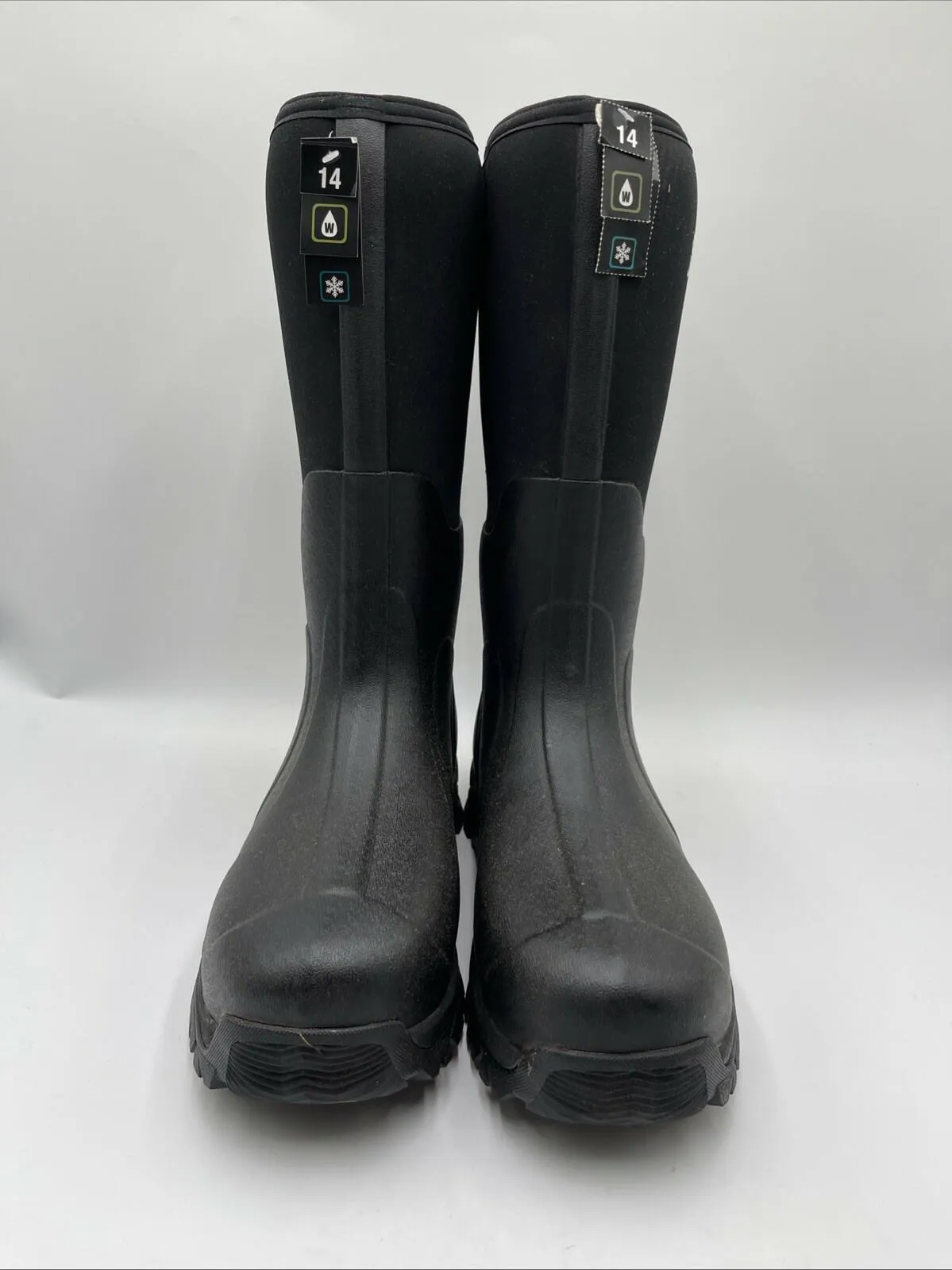 Cody James Men's Glacier Guard Insulated Rubber Boots Soft Toe Black Size 14D - Very Good