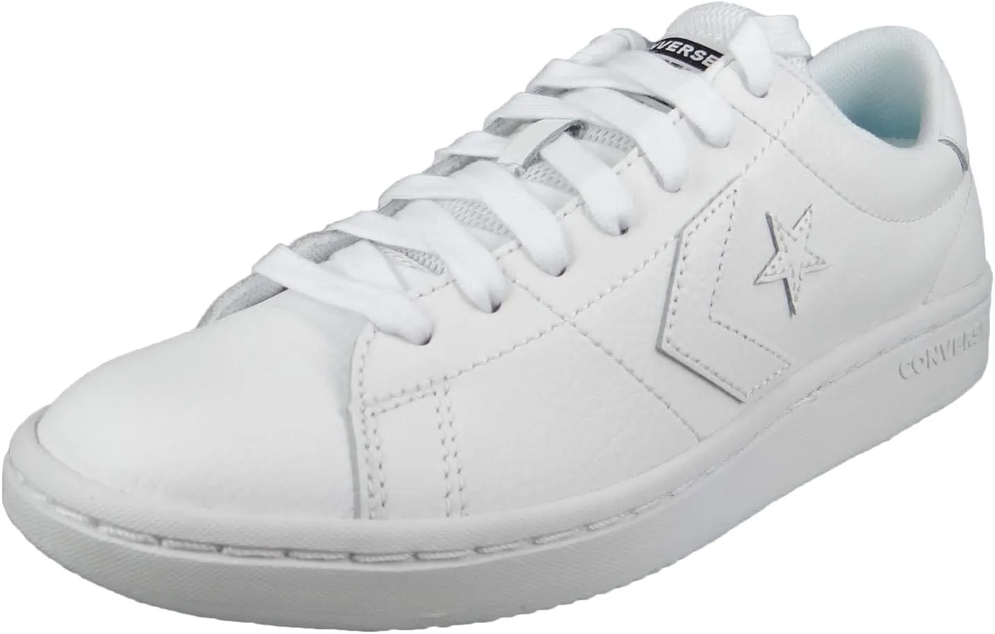 Converse Women's Shoes Sneaker 168786C All-Court - OX Leather White White
