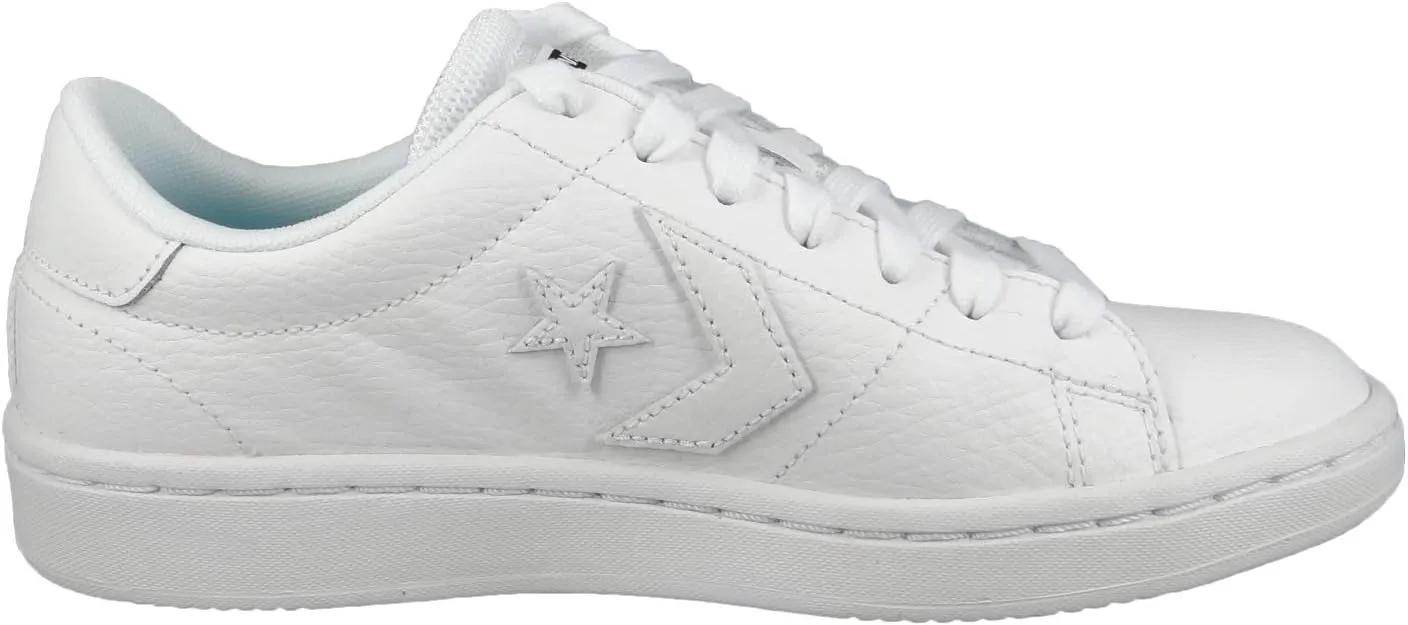 Converse Women's Shoes Sneaker 168786C All-Court - OX Leather White White