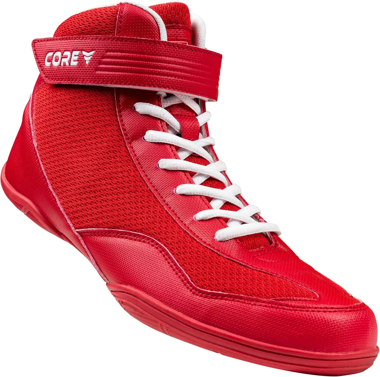 CORE Wrestling Shoes – High Traction Wrestling Shoes for Men, Women, Youth & Kids - Durable Shoes for Wrestling, Boxing, Weightlifting & Bodybuilding – Combat Sports Footwear, Lightweight Gym Shoes