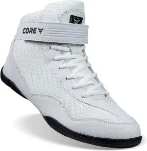 CORE Wrestling Shoes – High Traction Wrestling Shoes for Men, Women, Youth & Kids - Durable Shoes for Wrestling, Boxing, Weightlifting & Bodybuilding – Combat Sports Footwear, Lightweight Gym Shoes
