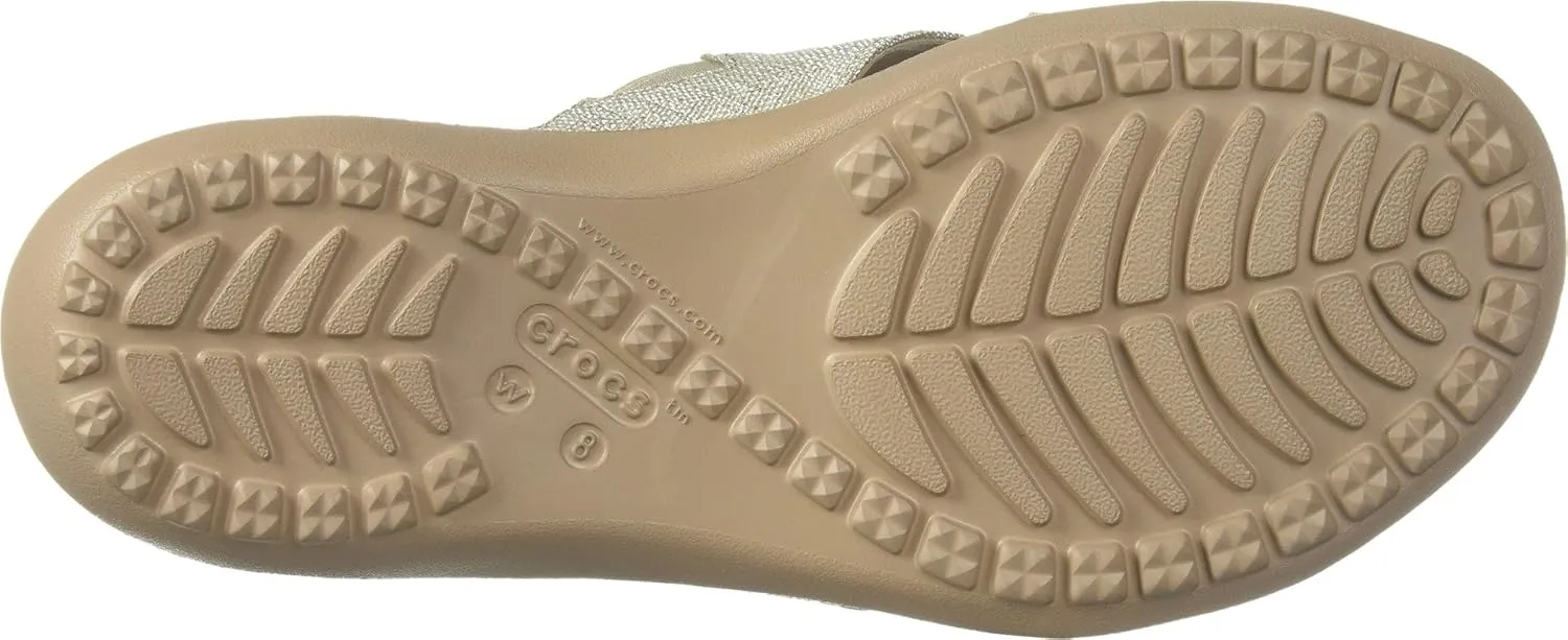 Crocs Women's Capri Shimmer Xband Sandal