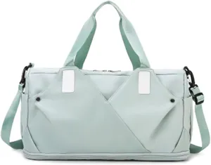 CSCDD Women Gym Bag Sports Fitness Handbag Training Bags For Shoes Travel Dry And Wet Yoga Mat