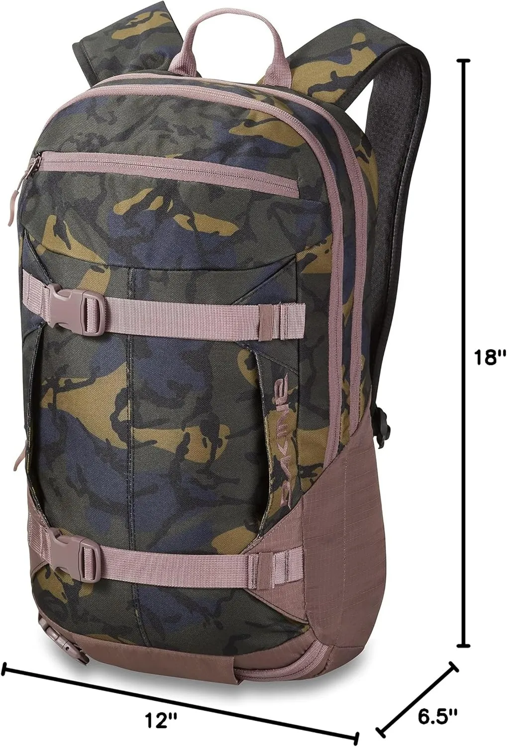 Dakine Womens Mission Pro 18L - Cascade Camo, One Size