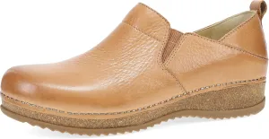 Dansko Meara Slip-On Shoe for Women - Dual-Density Cork/EVA Midsole and Lightweight Rubber Outsole Provide Durable and Comfortable Ride on Patented Stapled Construction