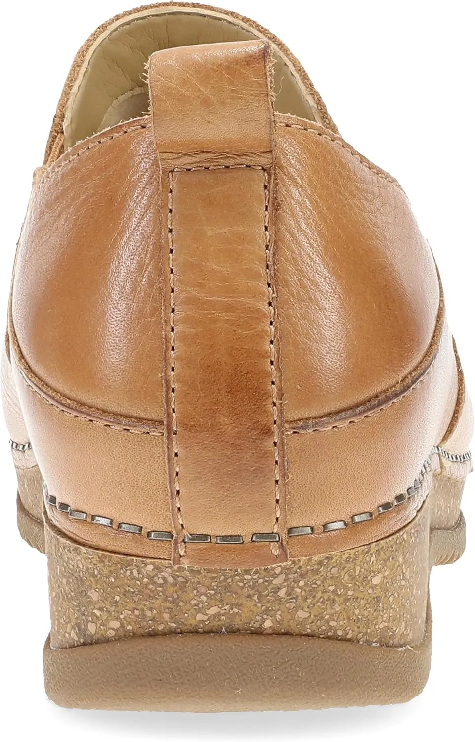 Dansko Meara Slip-On Shoe for Women - Dual-Density Cork/EVA Midsole and Lightweight Rubber Outsole Provide Durable and Comfortable Ride on Patented Stapled Construction