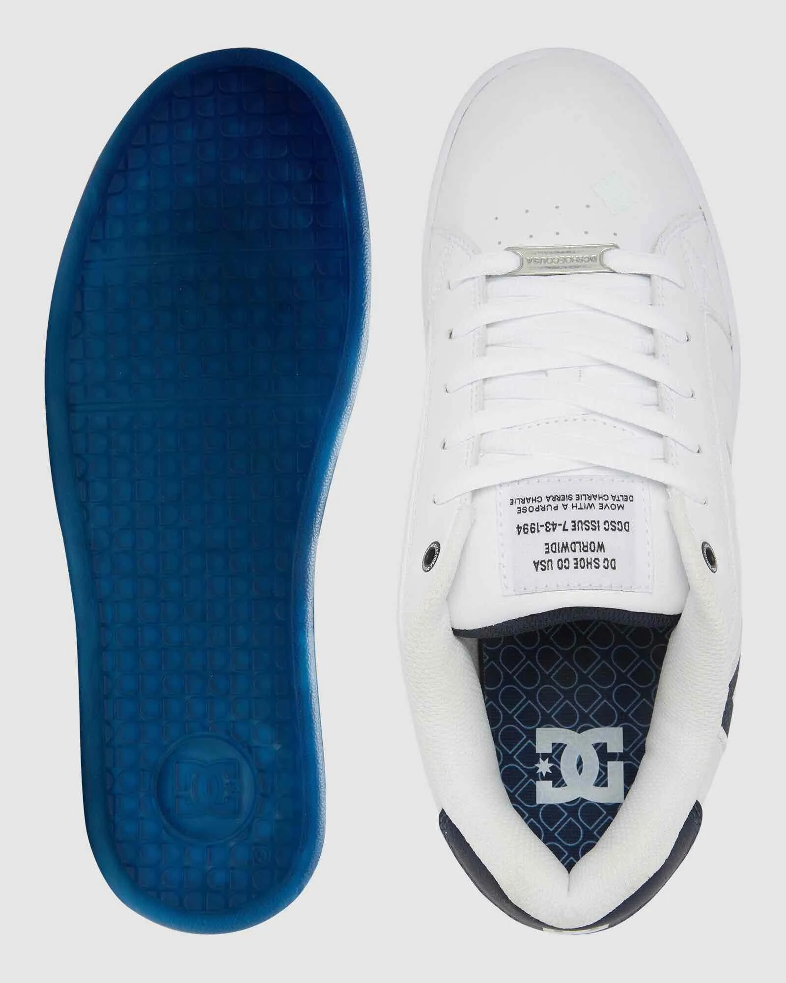 DC Net LE Navy White