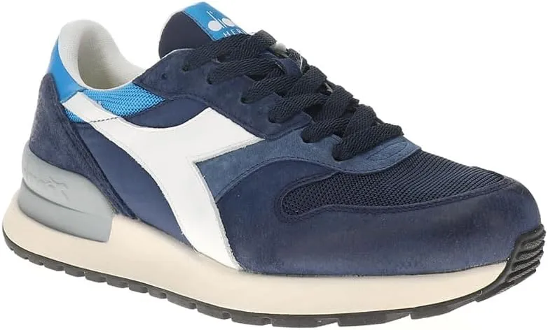 Diadora Mens Conquest Pigskin Sw Lace Up Sneakers Shoes Casual - Blue