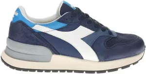 Diadora Mens Conquest Pigskin Sw Lace Up Sneakers Shoes Casual - Blue