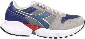 Diadora Mens Titan TRX Nubuck Lace Up Sneakers Shoes Casual - Blue, Grey