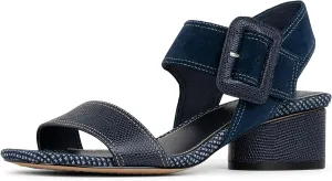 Donald J Pliner Women's Mobie Suede Heeled Sandal