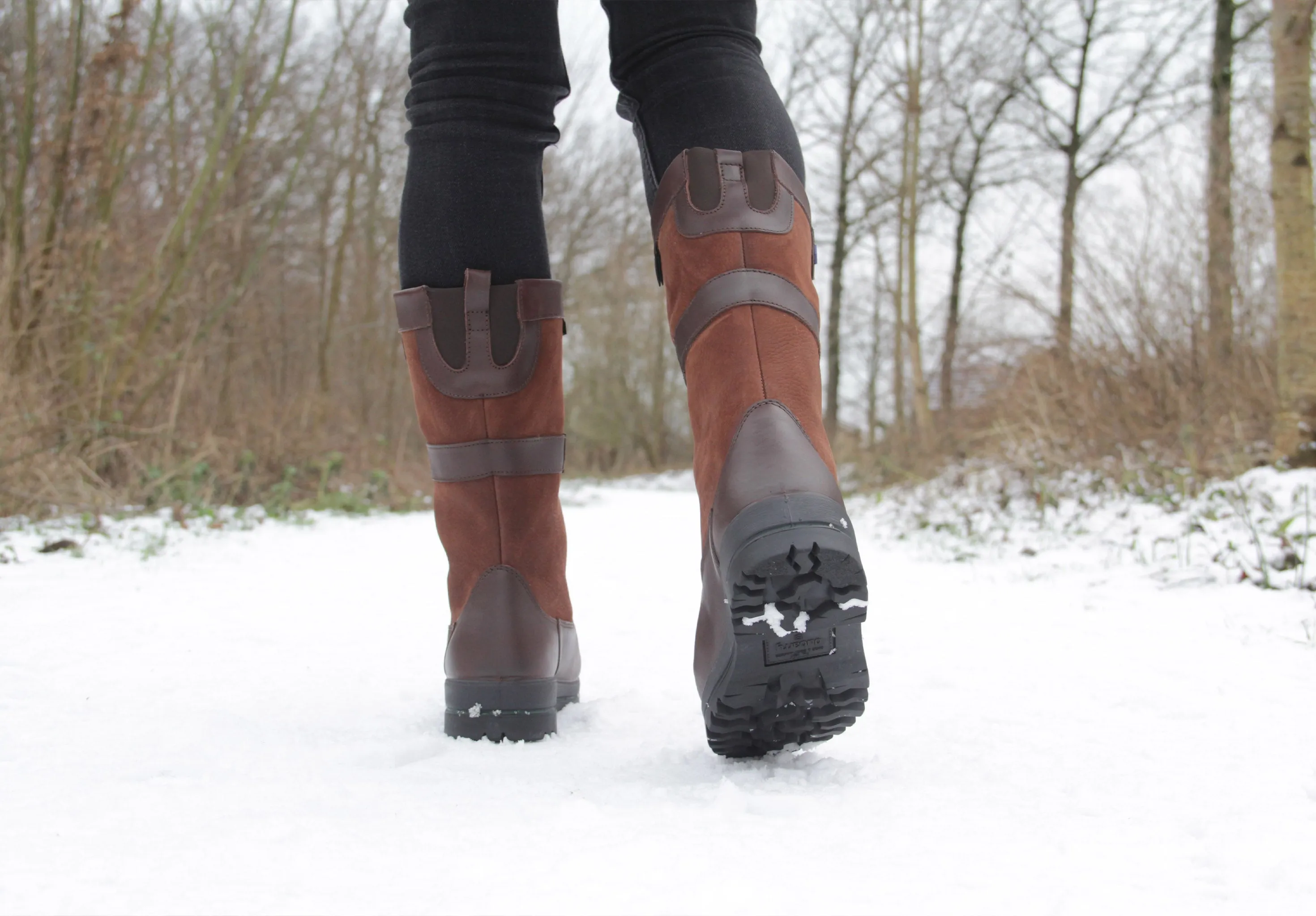 Donegal Ladies Insulated Country Boot - Walnut
