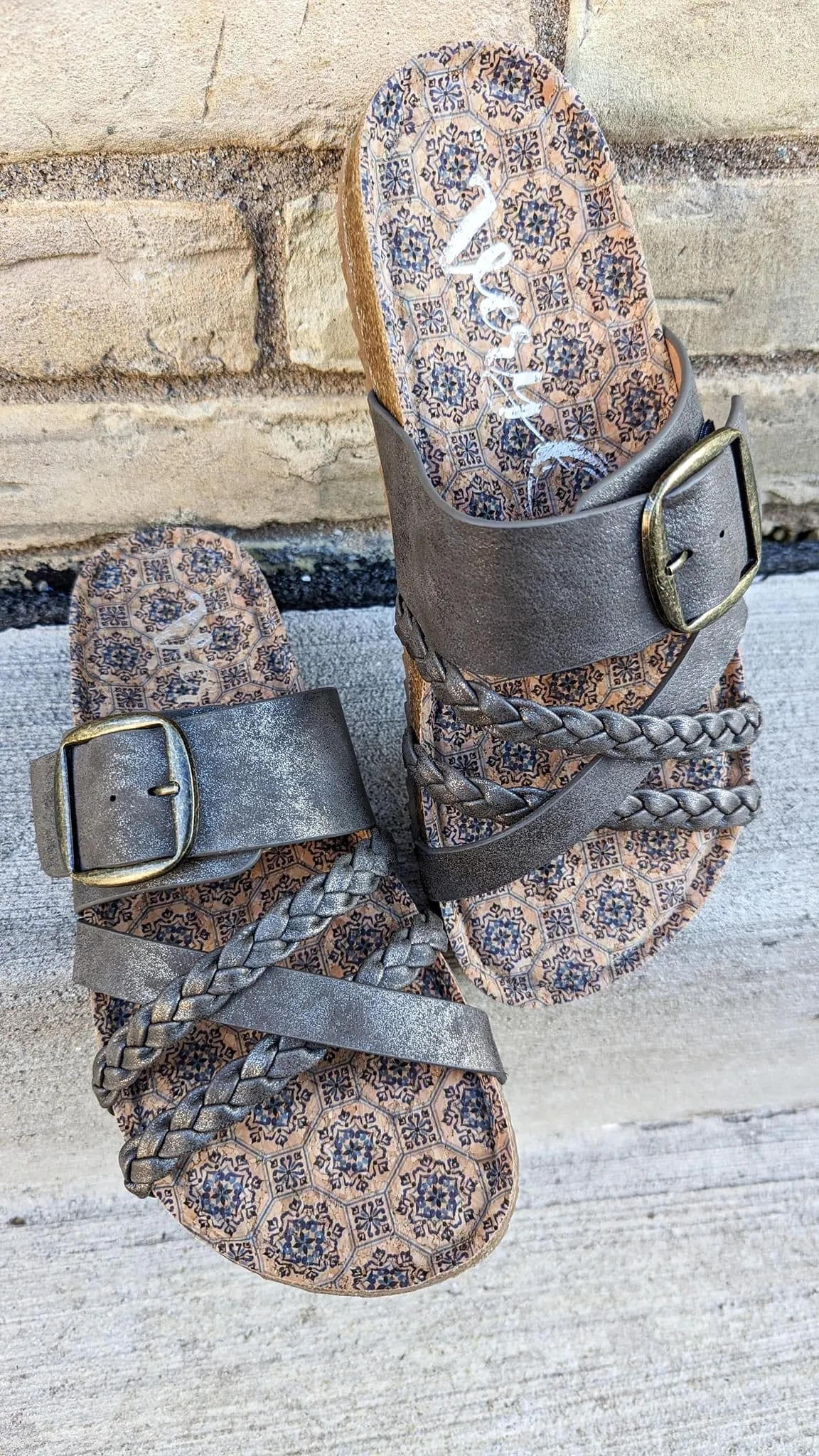 Double Dutch Braided Sandal