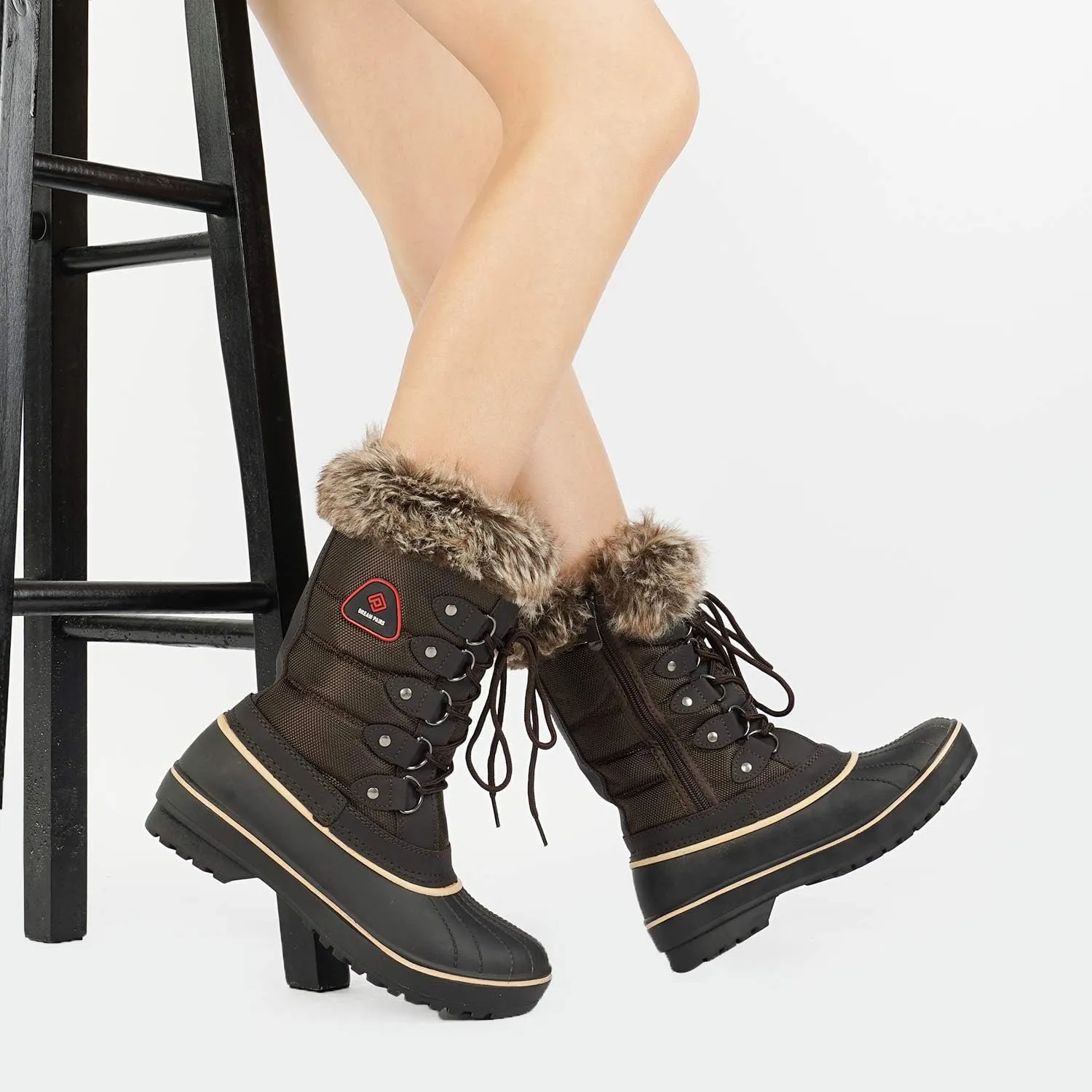 DREAM PAIRS Women's Snow Boots