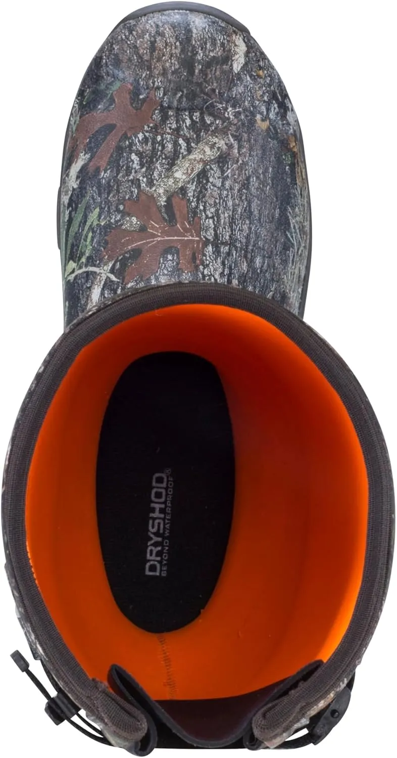 Dryshod Men's NoSho Gusset Rubber Hunting Boot | Insulated | Waterproof | Full Camo