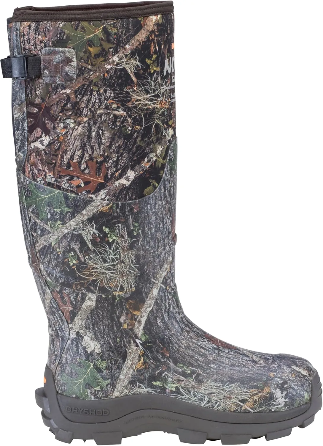 Dryshod Men's NoSho Gusset Rubber Hunting Boot | Insulated | Waterproof | Full Camo