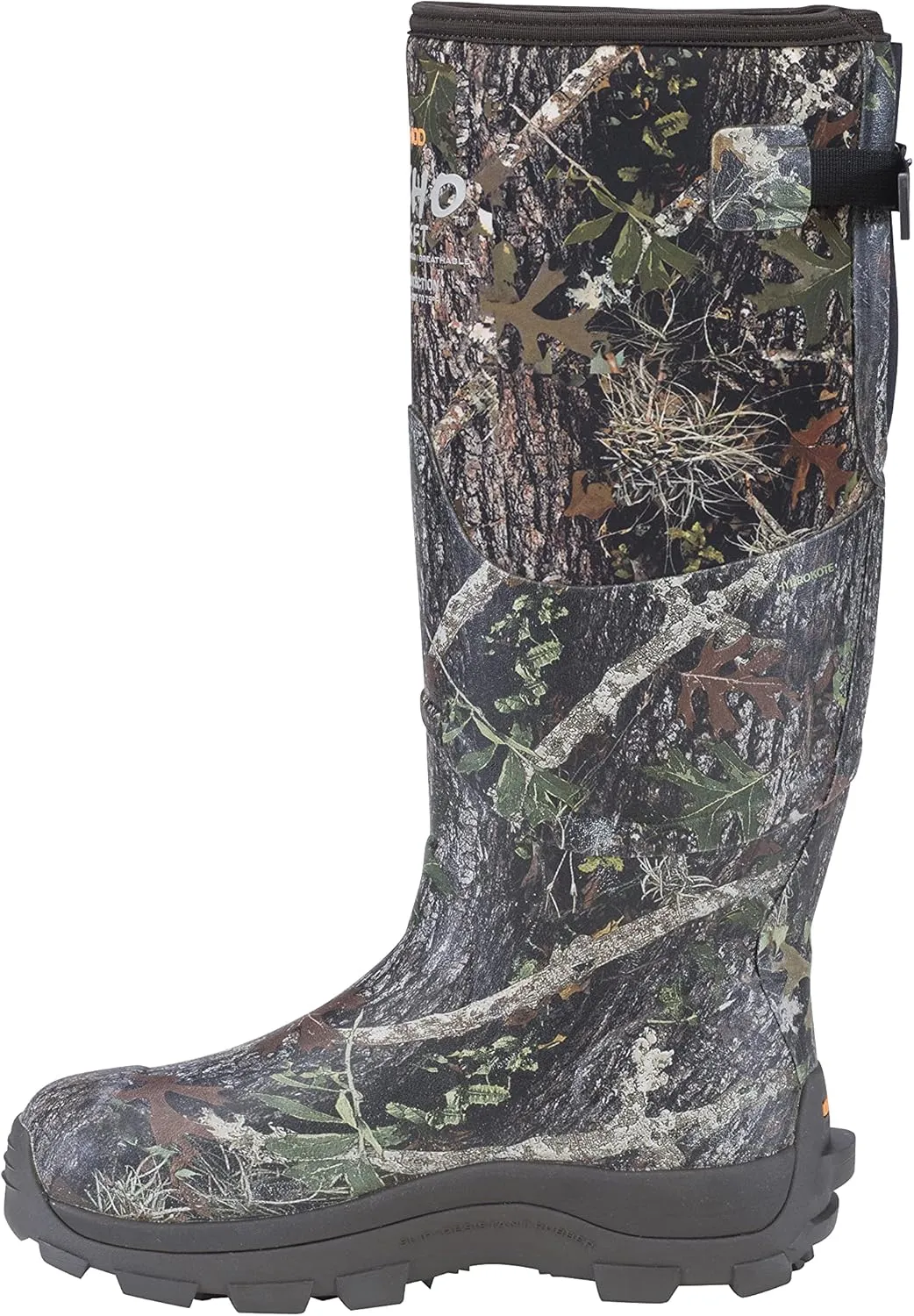 Dryshod Men's NoSho Gusset Rubber Hunting Boot | Insulated | Waterproof | Full Camo