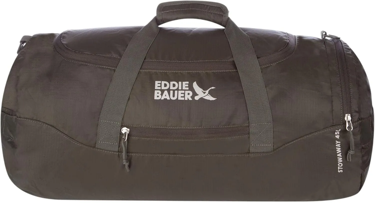 Eddie Bauer Stowaway Packable Duffel Bag | Travel | Foldable | Lightweight | Durable | Ripstop Polyester | 23" Length | 45L Capacity