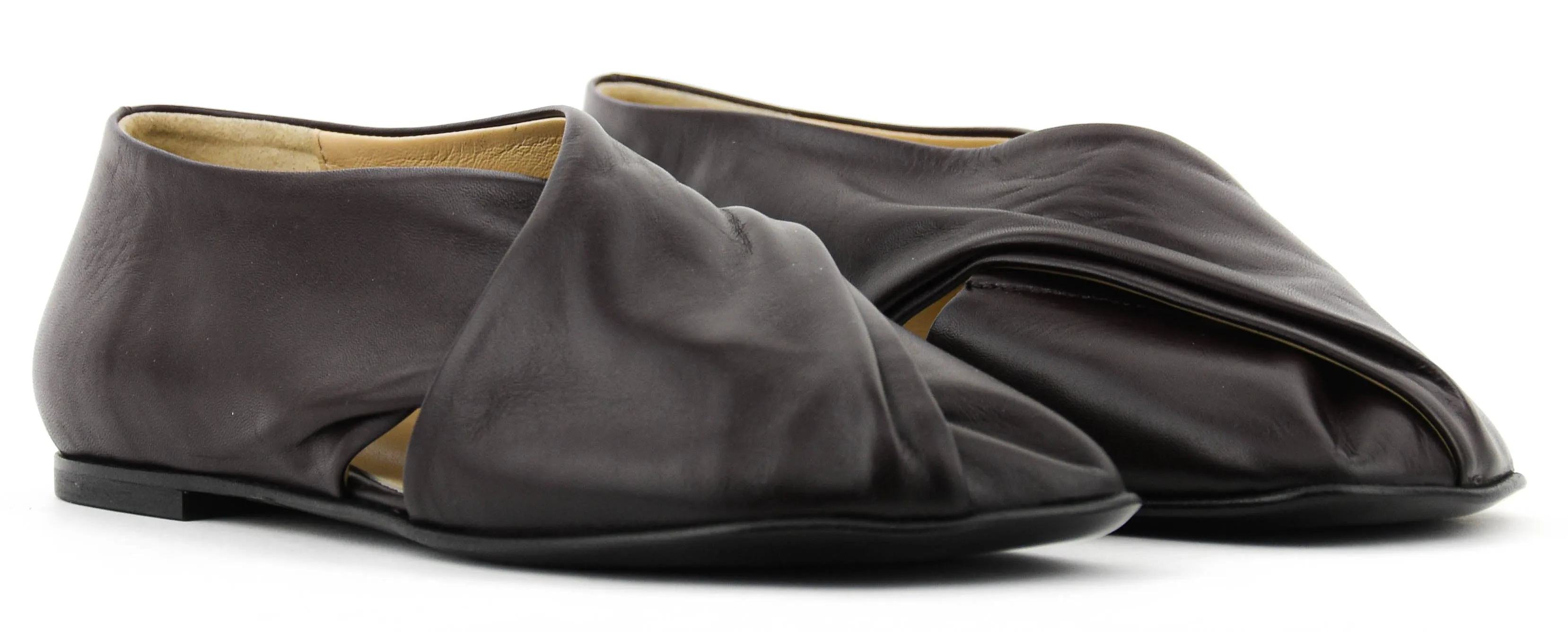 ELENA IACHI SOFT CROSS LOAFER BORDO