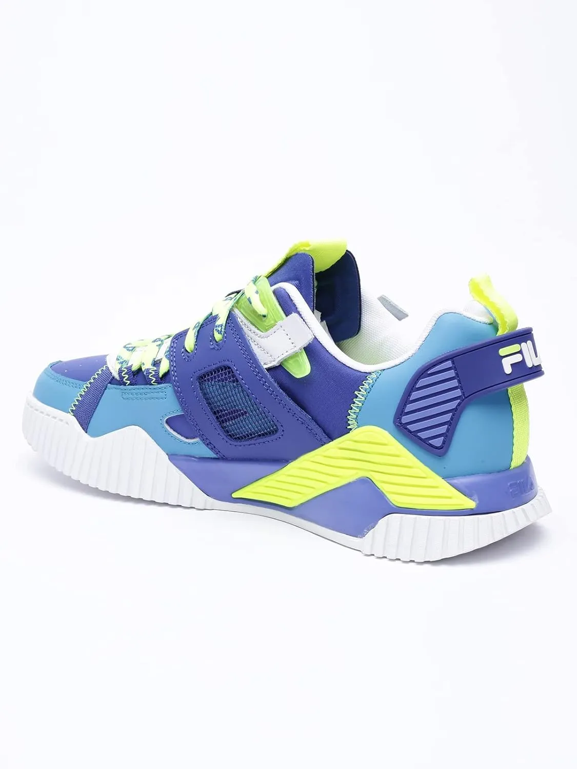 Fila Mens ARO BLU/STW CAGE Mixed Media Shoe 9