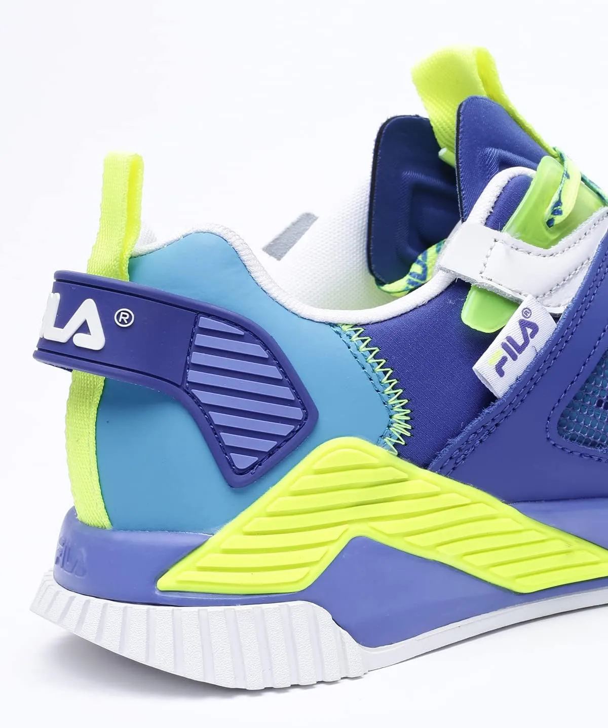 Fila Mens ARO BLU/STW CAGE Mixed Media Shoe 9