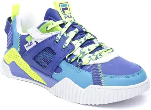 Fila Mens ARO BLU/STW CAGE Mixed Media Shoe 9