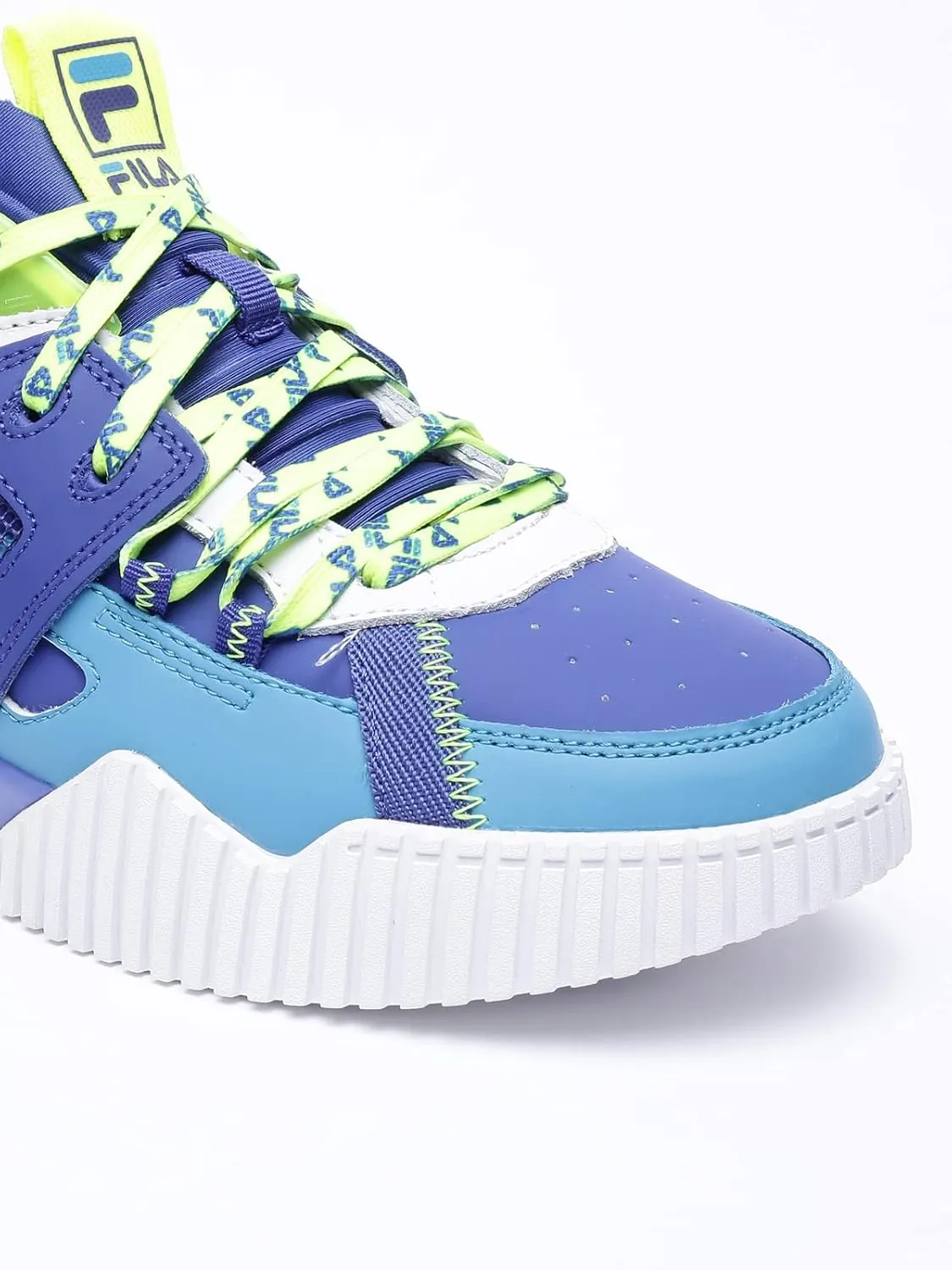 Fila Mens ARO BLU/STW CAGE Mixed Media Shoe 9