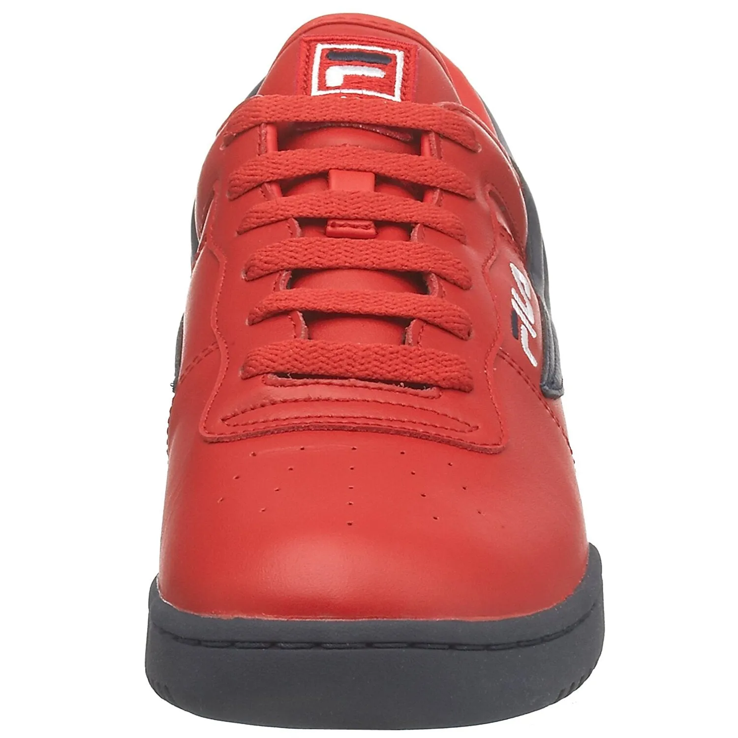 Fila Men's Original Fitness Sneaker,Black-White-Red,14 M US