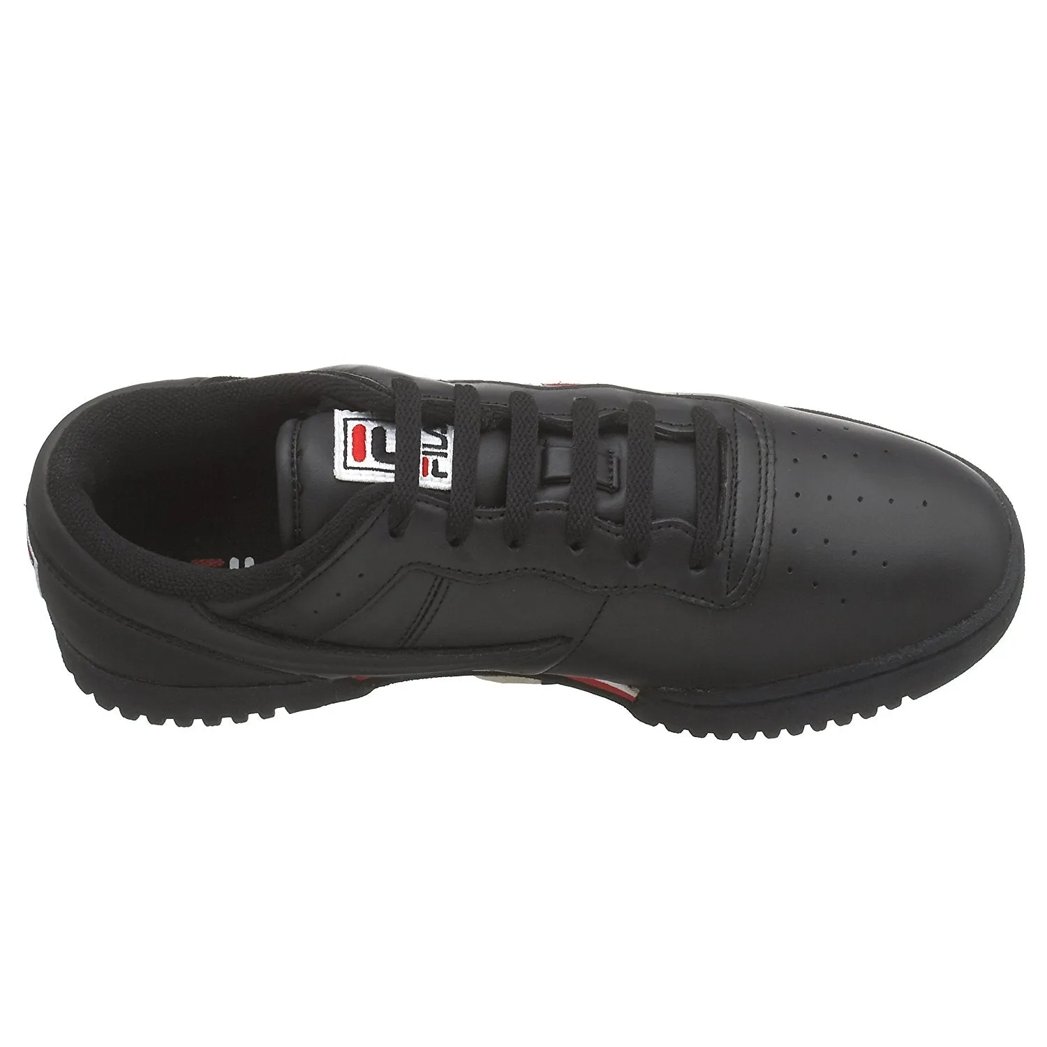 Fila Men's Original Fitness Sneaker,Black-White-Red,14 M US