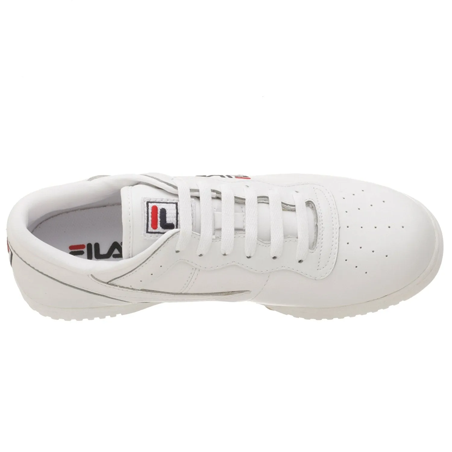 Fila Men's Original Fitness Sneaker,Black-White-Red,14 M US