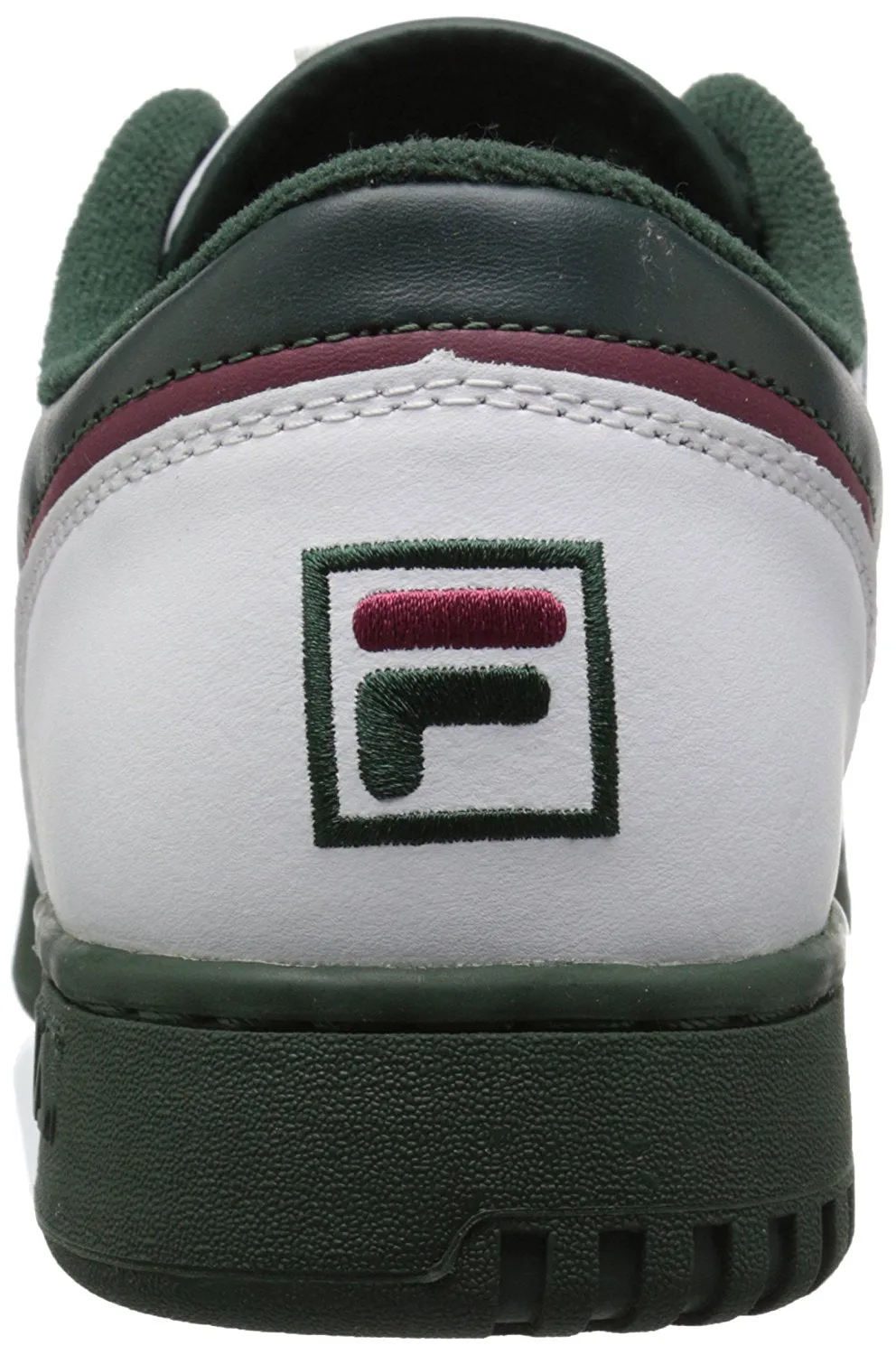 Fila Men's Original Fitness Sneaker,Black-White-Red,14 M US