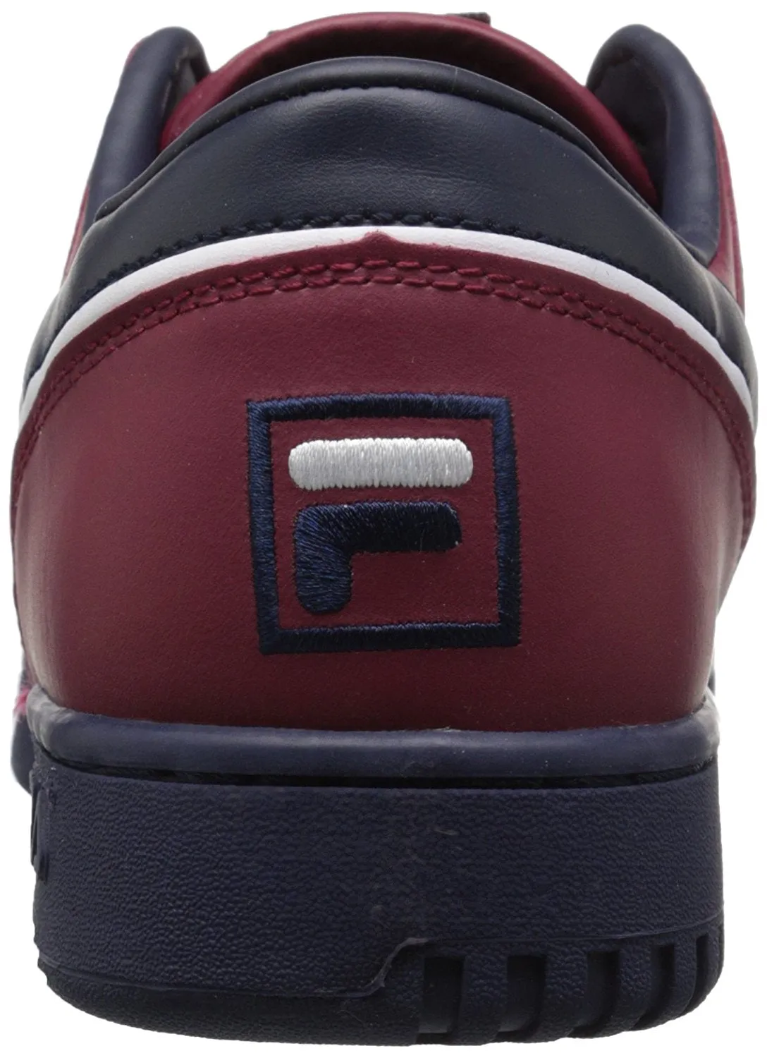 Fila Men's Original Fitness Sneaker,Black-White-Red,14 M US