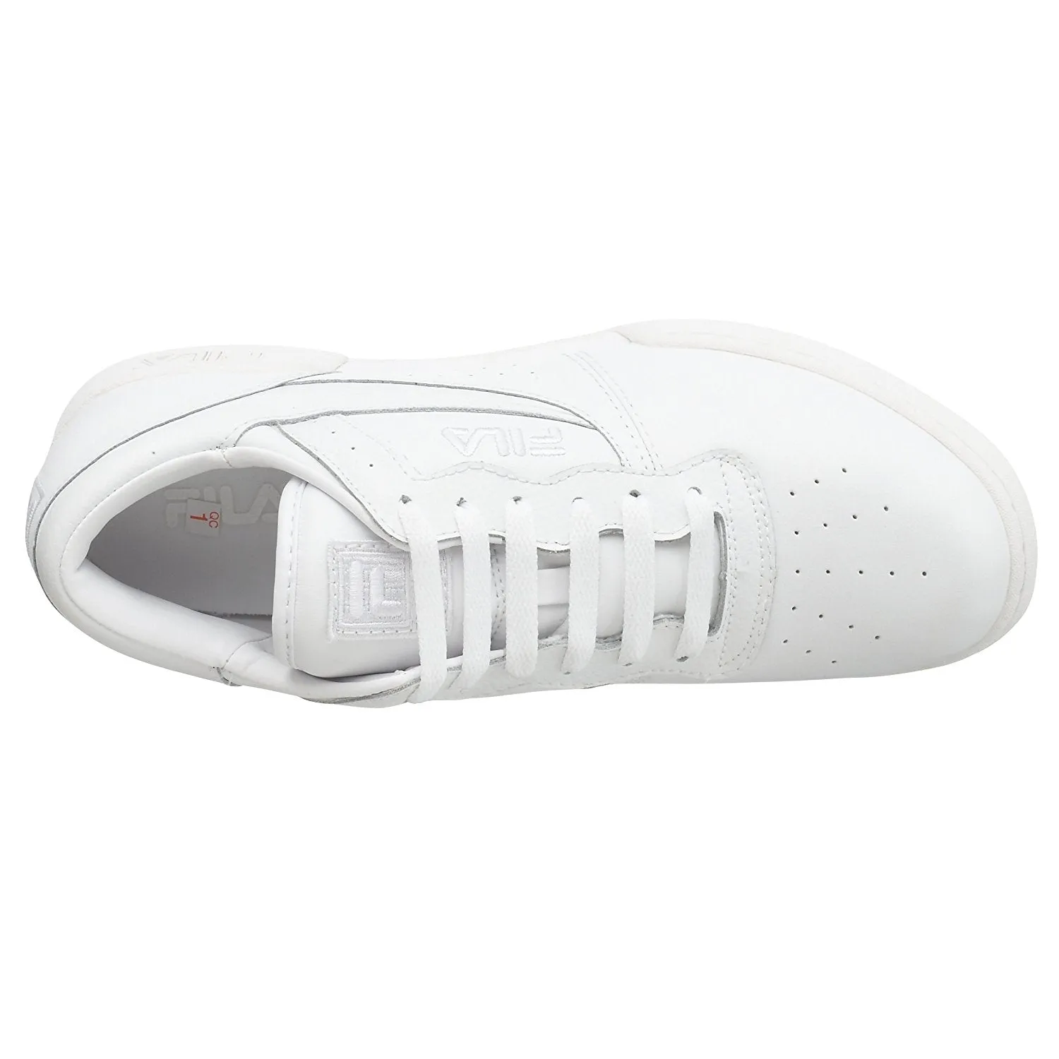 Fila Men's Original Fitness Sneaker,Black-White-Red,14 M US