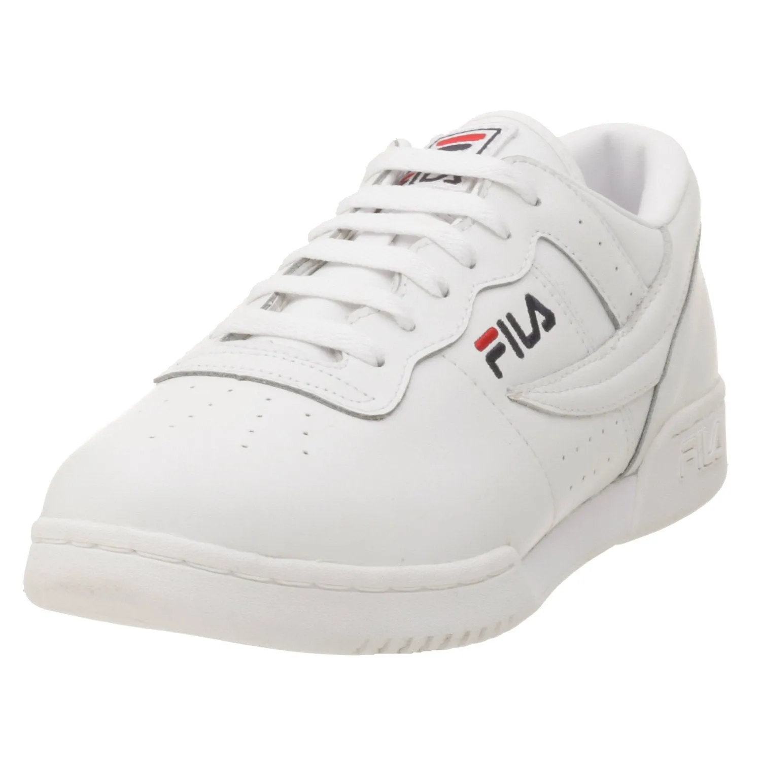 Fila Men's Original Fitness Sneaker,Black-White-Red,14 M US