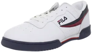 Fila Men's Original Fitness Sneaker,Black-White-Red,14 M US