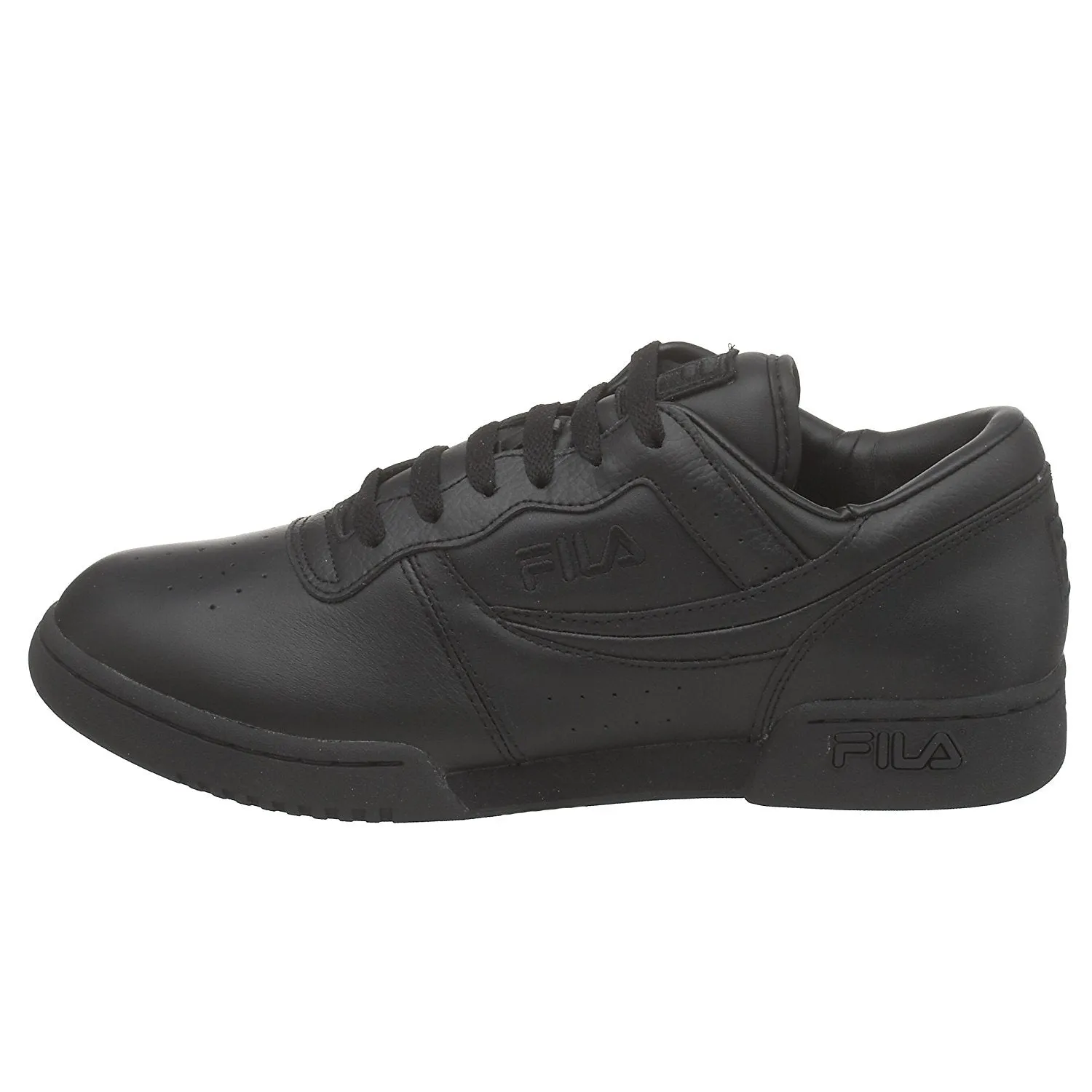 Fila Men's Original Fitness Sneaker,Black-White-Red,14 M US
