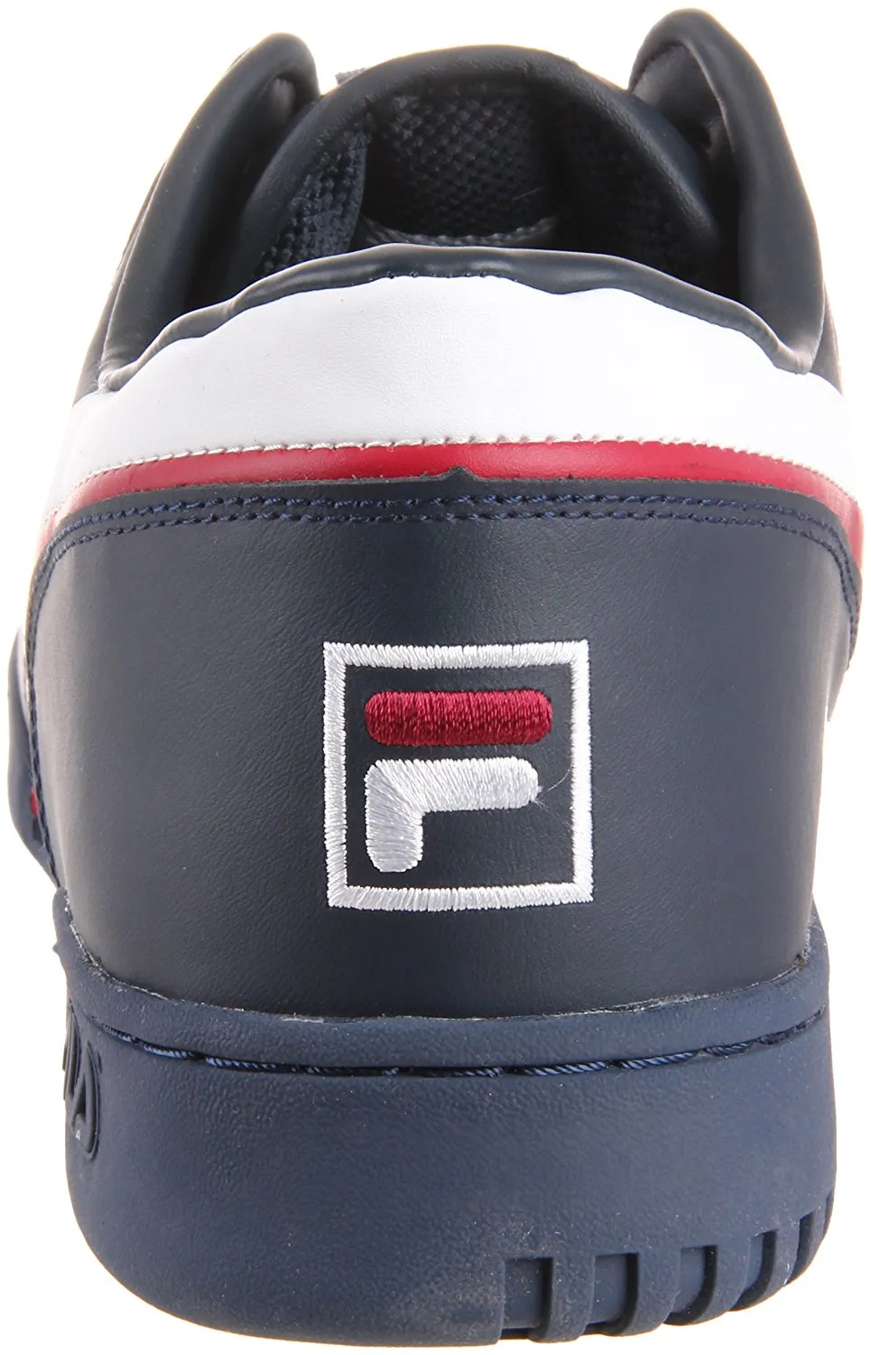 Fila Men's Original Fitness Sneaker,Black-White-Red,14 M US