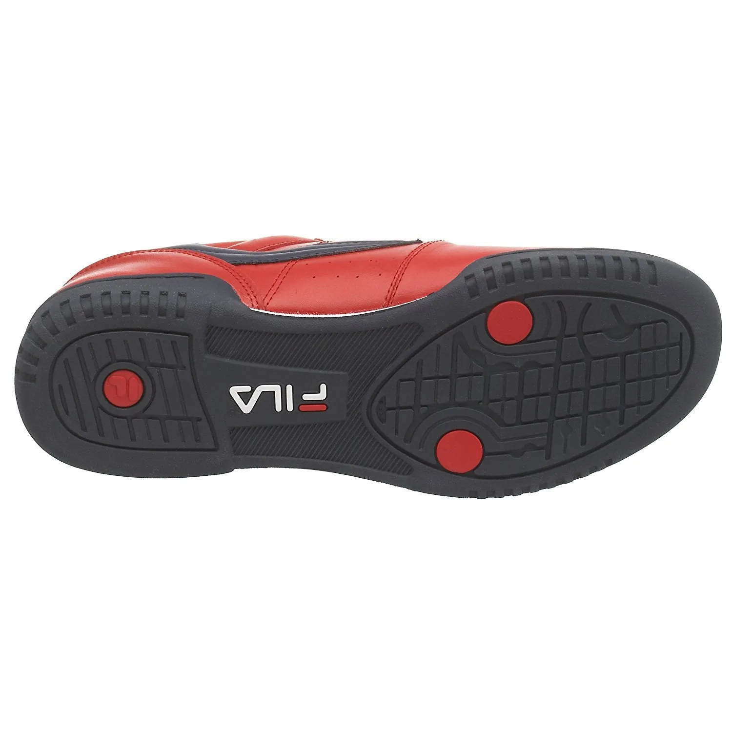 Fila Men's Original Fitness Sneaker,Black-White-Red,14 M US