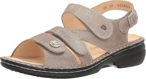Finn Comfort Women's Gomera Ankle Strap, 34 EU X-Weit
