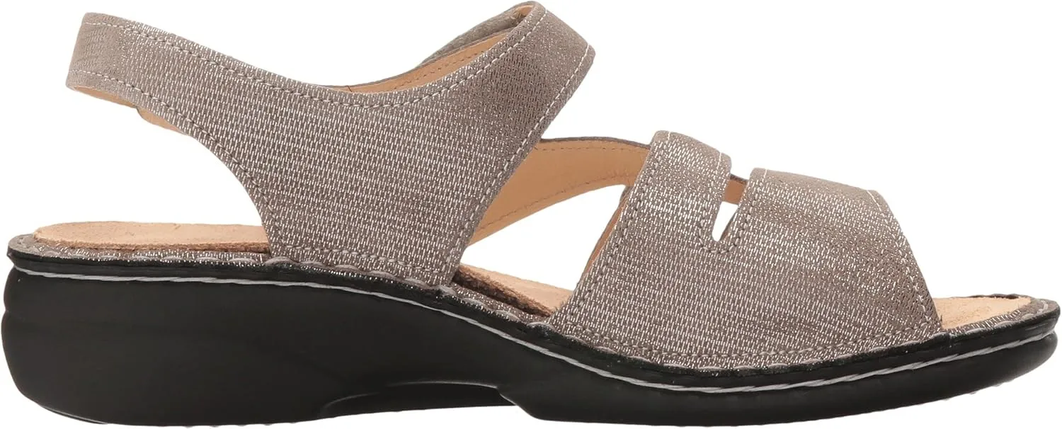 Finn Comfort Women's Gomera Ankle Strap, 34 EU X-Weit