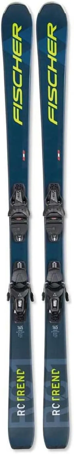 FISCHER Unisex RС Trend SLR Pro Lightweight Stable All-Mountain Alpine Racing Snow Skis with RS9 Bindings Included