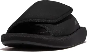 FitFlop Women's Iqushion City Adjustable Water-Resistant Slides Wedge Sandal