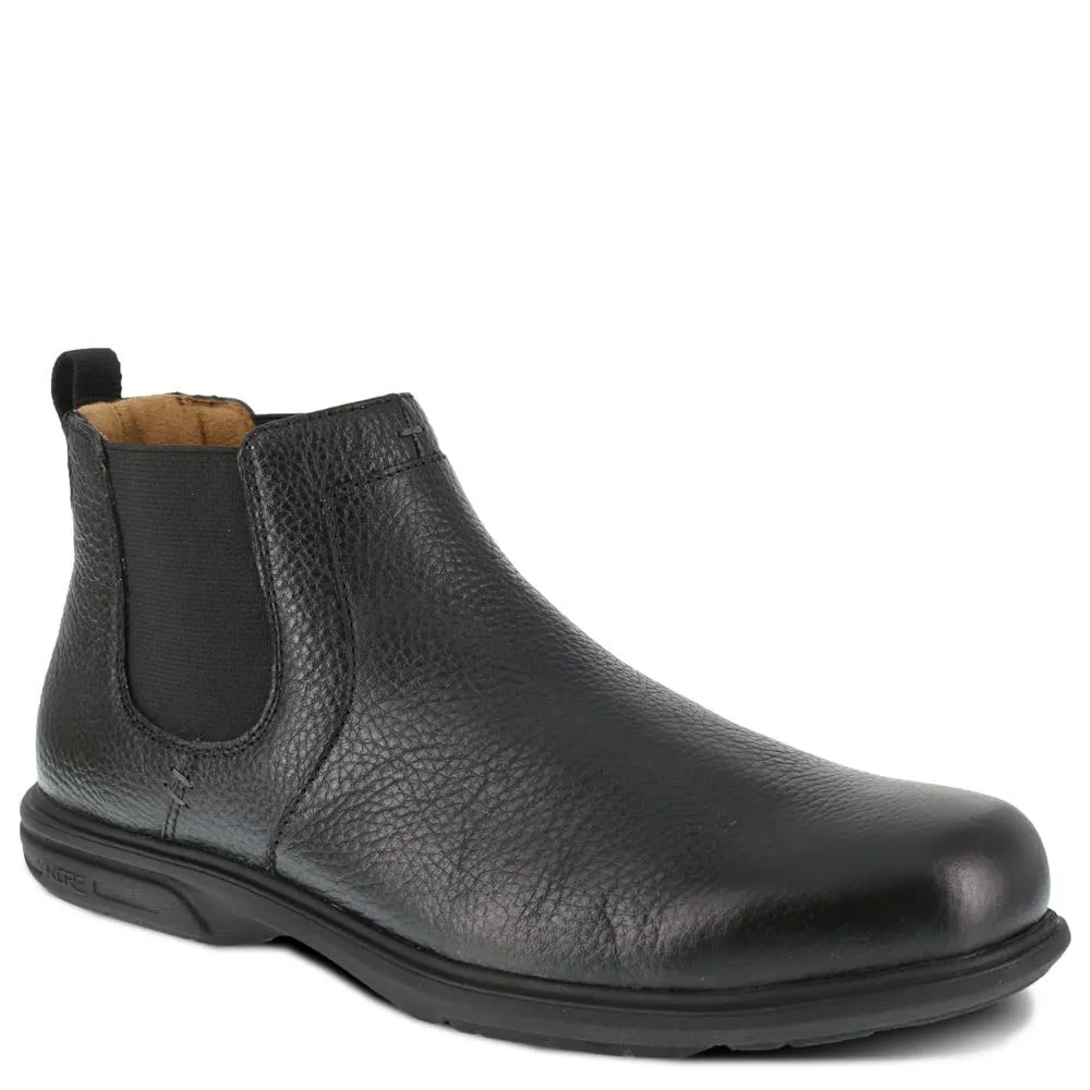 Florsheim Work Loedin Men's Steel Toe Dress Slip-on Boot Black - 9.5 X-wide