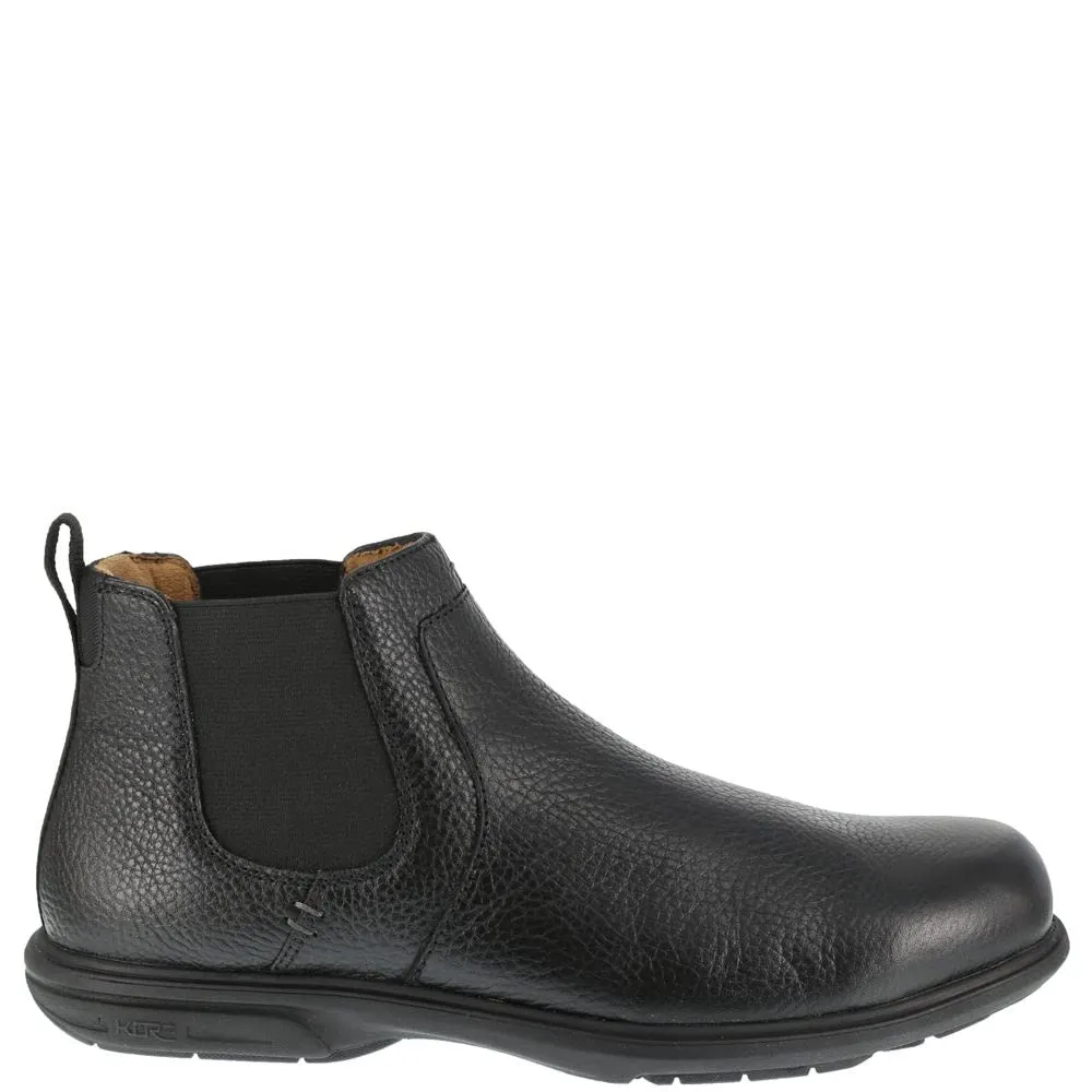 Florsheim Work Loedin Men's Steel Toe Dress Slip-on Boot Black - 9.5 X-wide