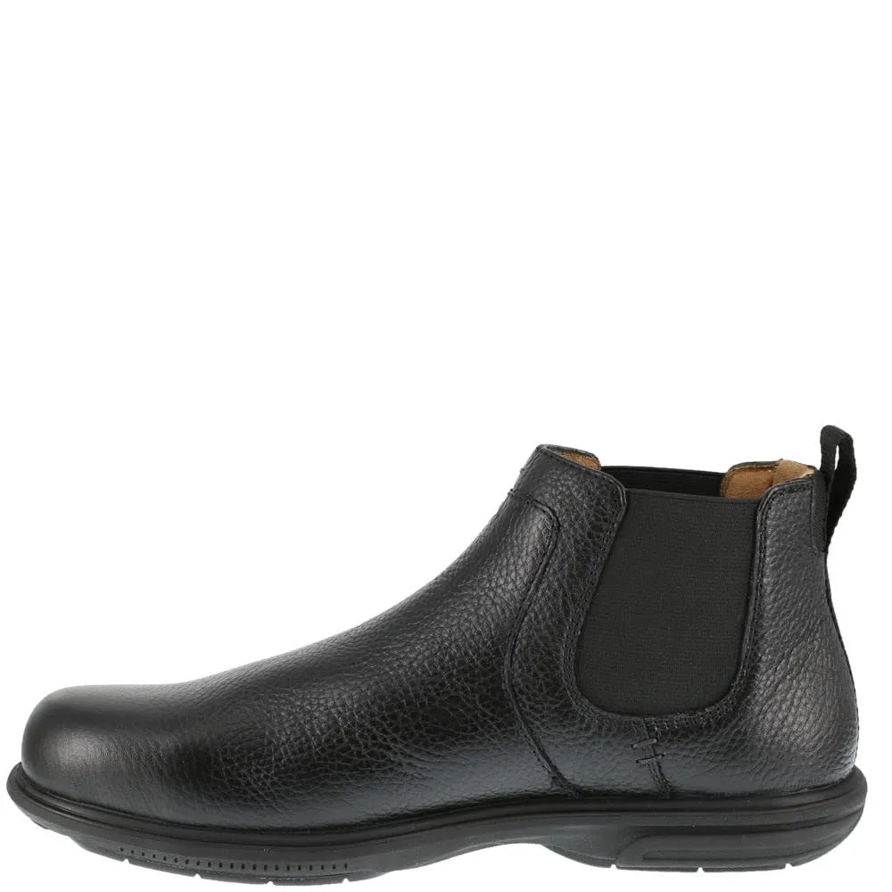 Florsheim Work Loedin Men's Steel Toe Dress Slip-on Boot Black - 9.5 X-wide