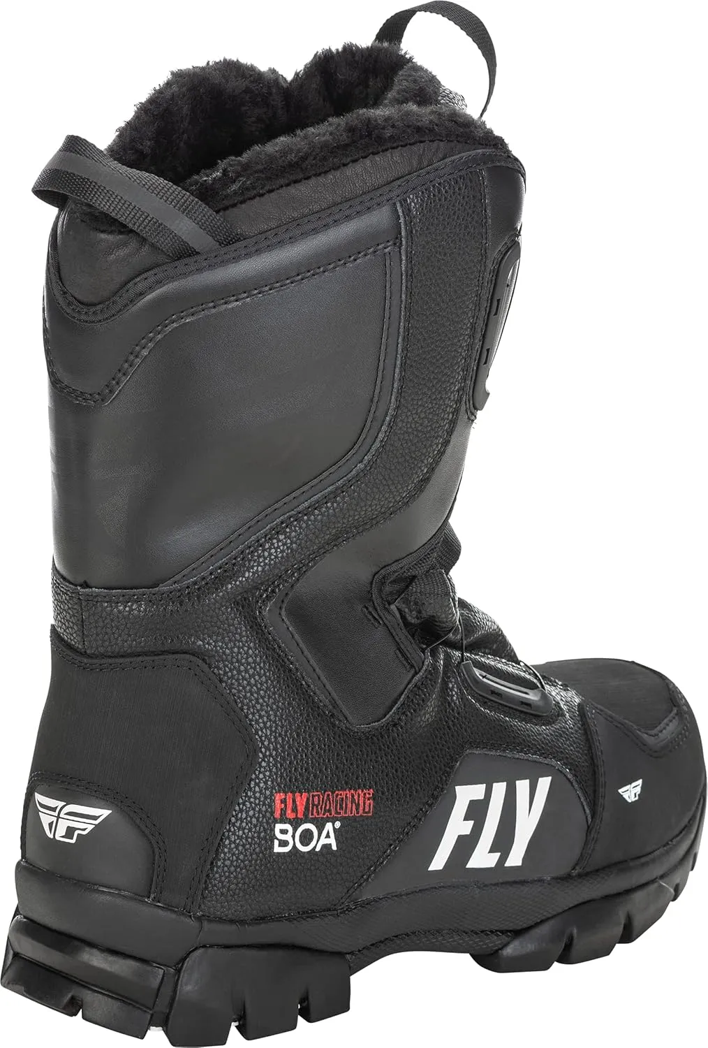 Fly Racing Marker BOA Snow Boot (Black, 9)
