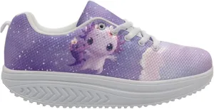 FOR U DESIGNS Fashion Women's Swing Strength Fitness Walking Sneaker Platform Shoes