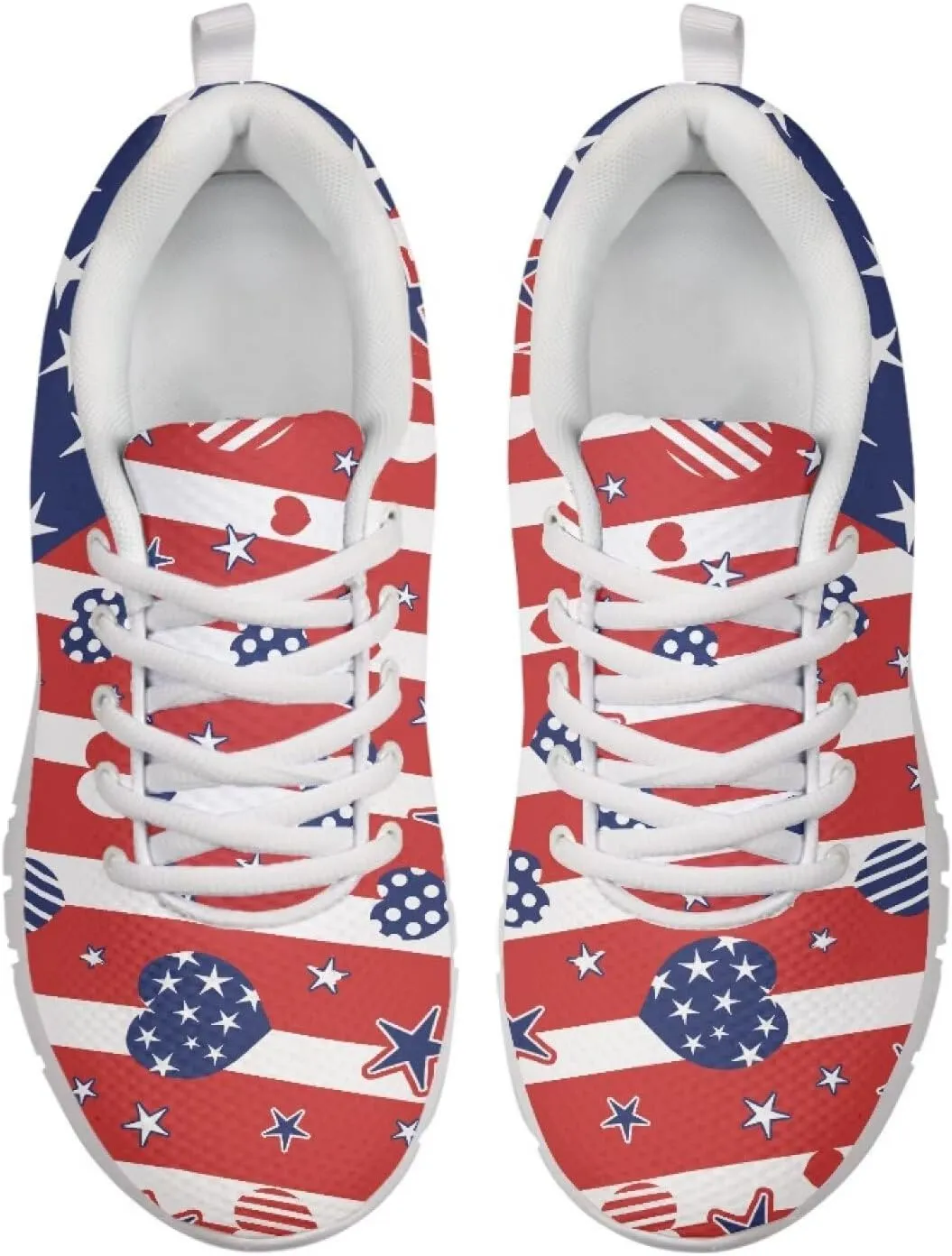 Forchrinse Cute Jean Cat with Green Eyes Women's Walking Running Shoes Slip on Easy Sneaker Sports Causal Athletic Shoes