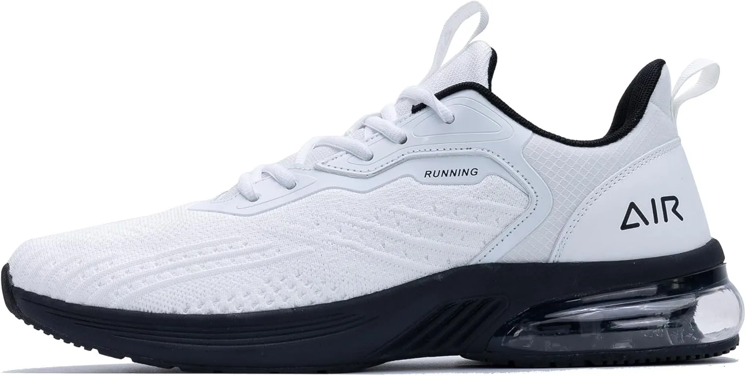 GANNOU Men's Air Athletic Running Shoes Fashion Sport Gym Jogging Tennis Fitness Sneaker (US 7-12.5)