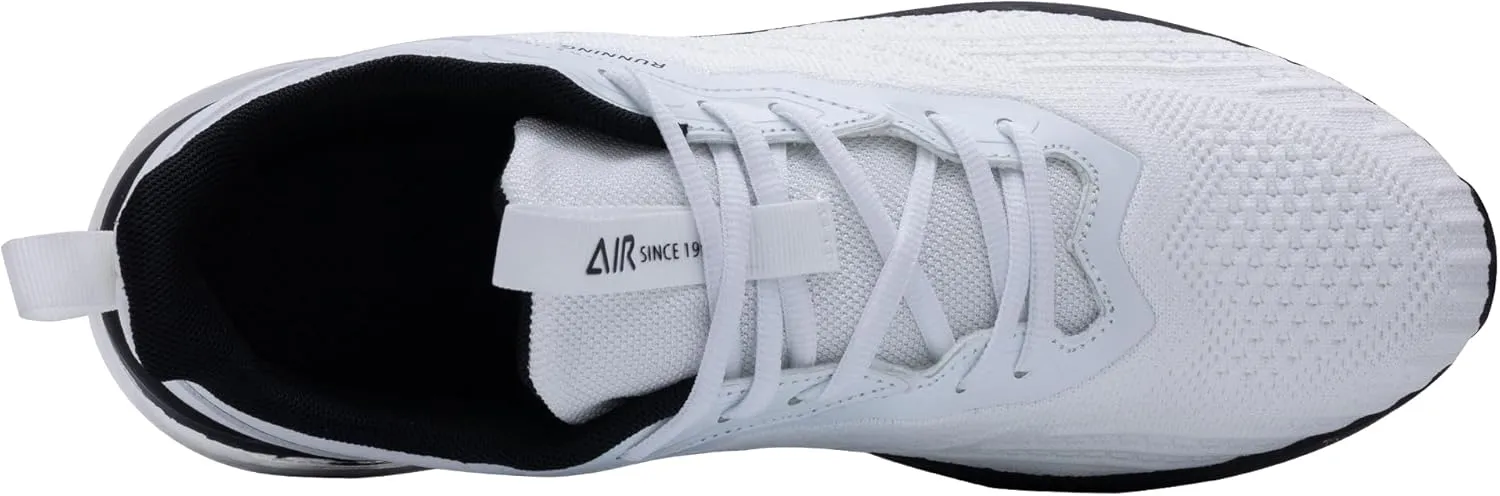 GANNOU Men's Air Athletic Running Shoes Fashion Sport Gym Jogging Tennis Fitness Sneaker (US 7-12.5)